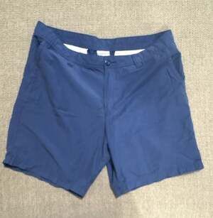 Columbia Sportswear Company Men's Blue Performance Flat Front Casual Shorts